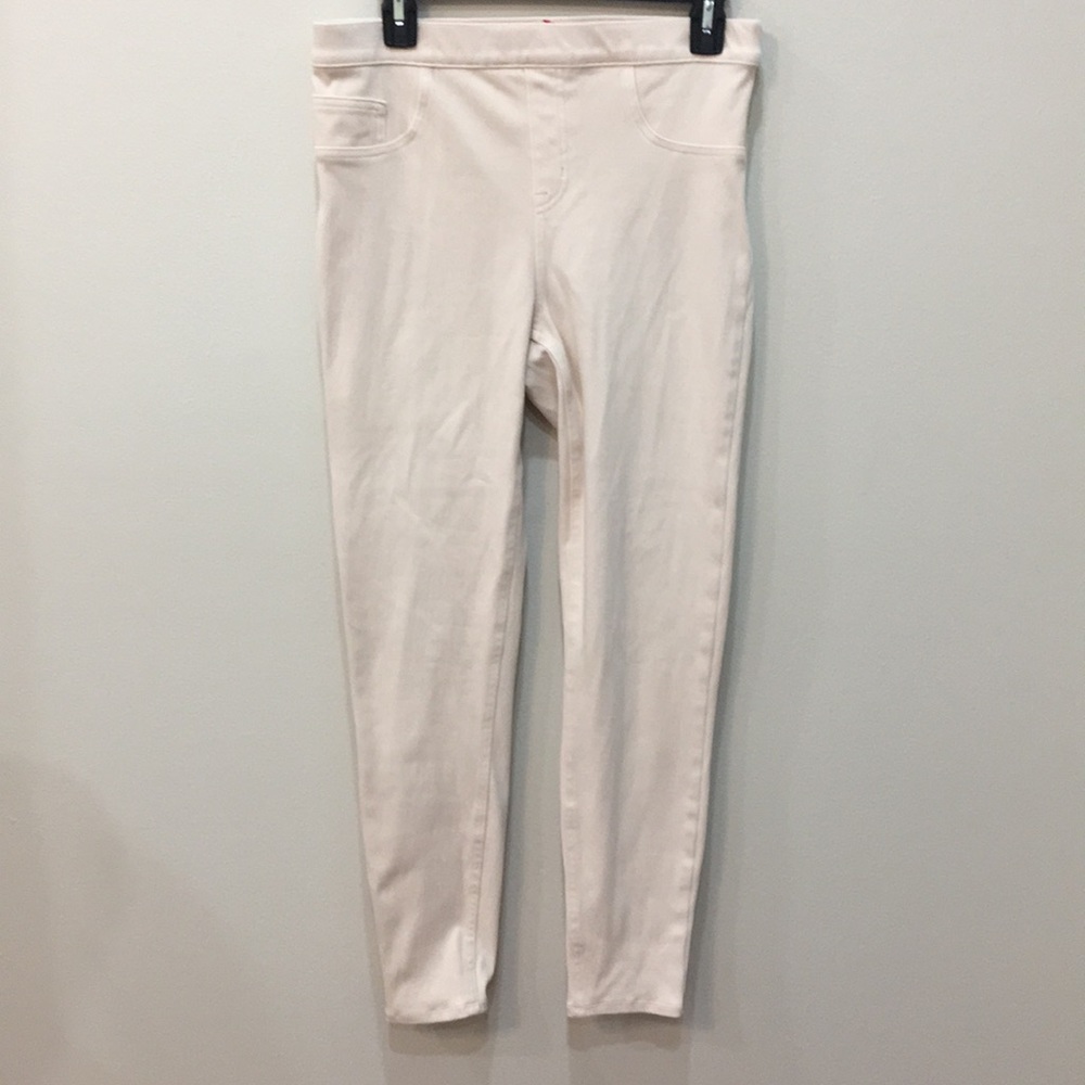 Spanx stretch skinny jeans blush L